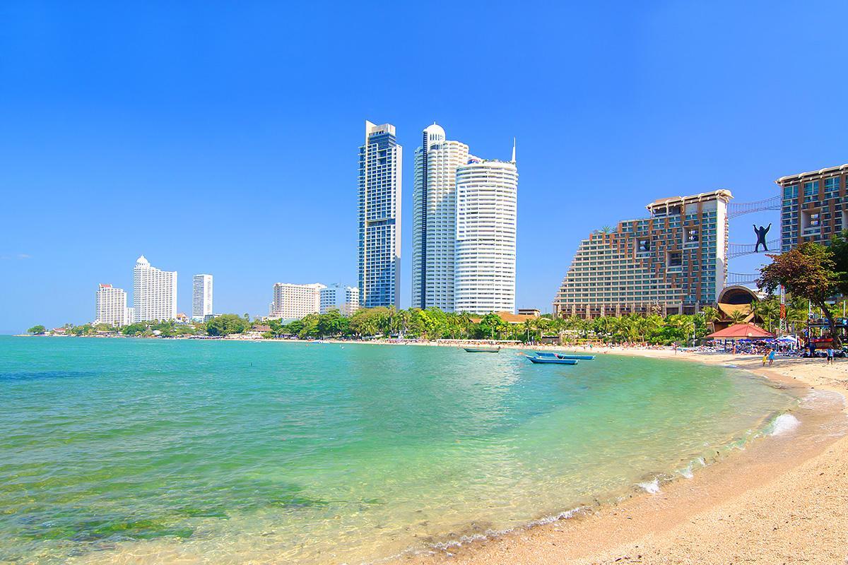View Talay 1 Jomtien Daire Pattaya Dış mekan fotoğraf