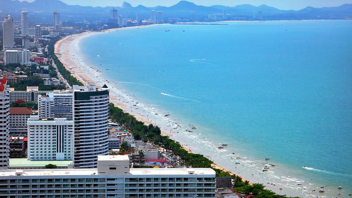 View Talay 1 Jomtien Daire Pattaya Dış mekan fotoğraf
